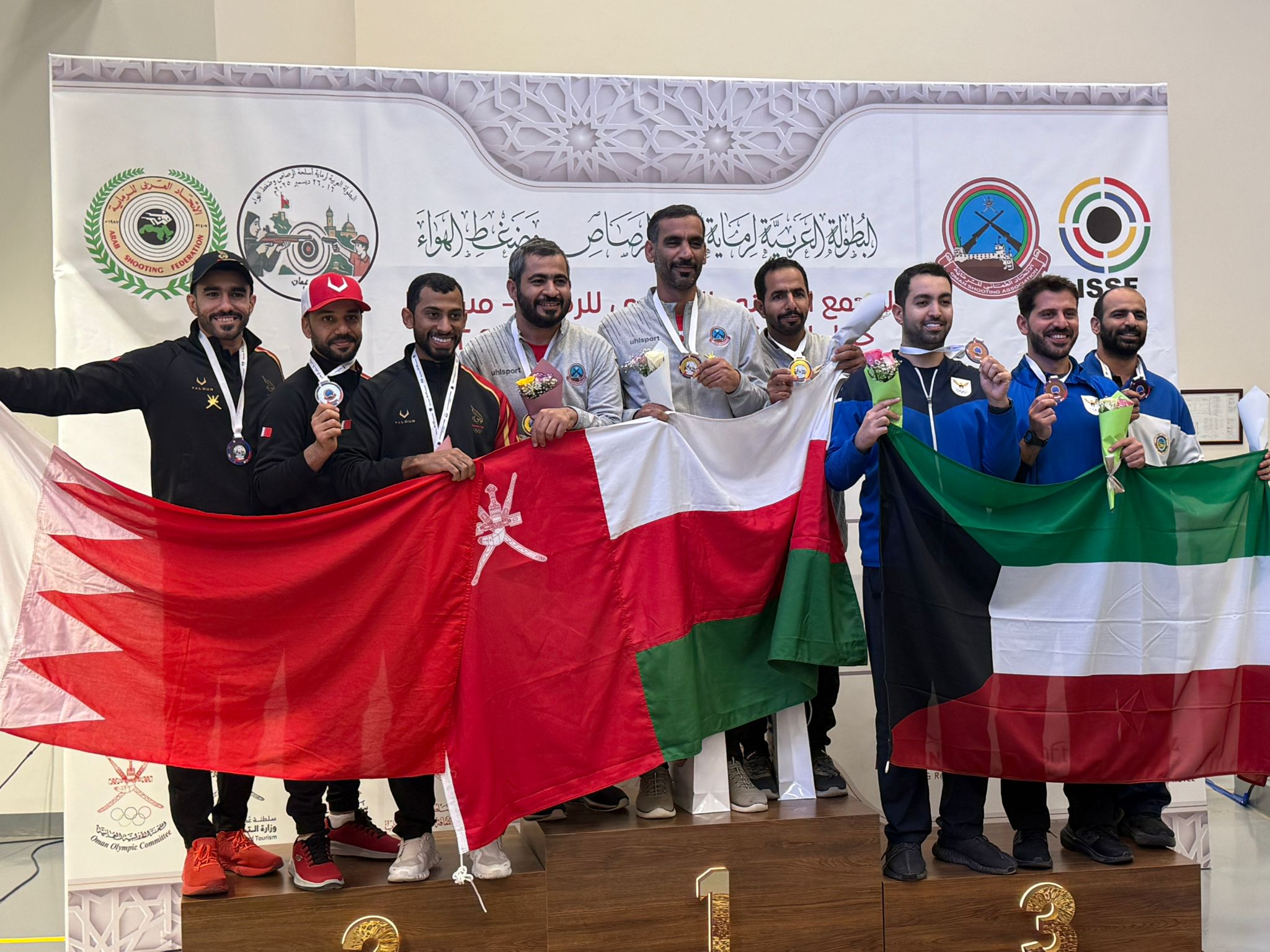 منتخب الكويت يضيف ميداليتين جديدتين في البطولة العربية لرماية المسدس والبندقية في عمان